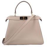 FENDI PEEKABOO ISEEU MEDIUM SATCHELS TAUPE