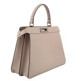 FENDI PEEKABOO ISEEU MEDIUM SATCHELS TAUPE