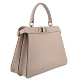 FENDI PEEKABOO ISEEU MEDIUM SATCHELS TAUPE