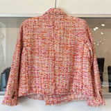 ANN TAYLOR TWEED JACKETS ORANGE S | 6