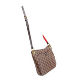 LOUIS VUITTON SOUTH BANK BESACE W/INSERT CROSSBODYS DAMIER EBENE