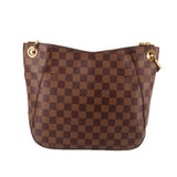 LOUIS VUITTON SOUTH BANK BESACE W/INSERT CROSSBODYS DAMIER EBENE