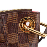 LOUIS VUITTON SOUTH BANK BESACE W/INSERT CROSSBODYS DAMIER EBENE
