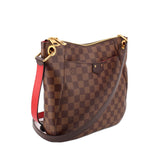 LOUIS VUITTON SOUTH BANK BESACE W/INSERT CROSSBODYS DAMIER EBENE
