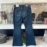 AG ANGELINE MID RISE CONTOUR 360 FLARE JEANS DENIM BLUE S | 27