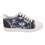 CHRISTIAN LOUBOUTIN VIEIRA ORLATO FLAT SNEAKERS BLUE 38.5 EU | 8 US
