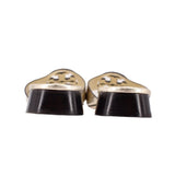 TORY BURCH METALLIC SANDALS GOLD 6 US