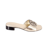 TORY BURCH METALLIC SANDALS GOLD 6 US