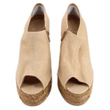 CASTANER CANVAS ZIP UP PLATFORM TAN 39 EU | 8.5 US