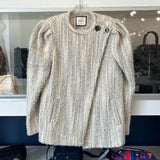 BERENICE PUFF SLEEVE OUTERWEAR TAUPE S