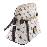 DOONEY & BOURKE GRETTA DOMED CROSSBODYS WHITE