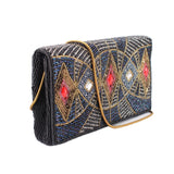 CARLA MARCHI BEADED EVENING CROSSBODYS MULTI