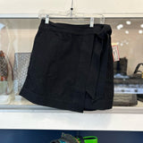 BANANA REP WRAP SKIRTS BLACK M