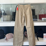ANINE BING BRILEY WIDE LEG PANTS KHAKI S | 26