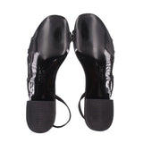 NINA ABBI MID-HEEL SANDALS BLACK 8 US