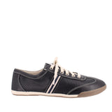 ELLEN DEGENERES ESCONDIDO PERFORATED SNEAKERS BLACK 9.5 US