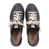 ELLEN DEGENERES ESCONDIDO PERFORATED SNEAKERS BLACK 9.5 US