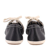 ELLEN DEGENERES ESCONDIDO PERFORATED SNEAKERS BLACK 9.5 US