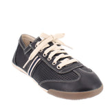 ELLEN DEGENERES ESCONDIDO PERFORATED SNEAKERS BLACK 9.5 US
