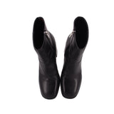 MARC FISHER LYSIA HEELED BOOTIE BOOTS BLACK 10 US