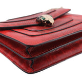 BULGARI SERPENTI FOREVER MINI CROSSBODYS RED