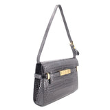 YSL SM MANHATTAN SHOULDER BAGS BLACK