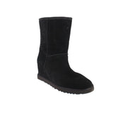 UGG CLASSIC FEMME SHORT WEDGE BOOTS BLACK 11 US