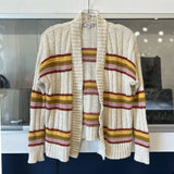 MADEWELL STRIPED SWEATERS CREAM XS