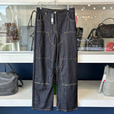 STEVE MADDEN WIDE LEG DENIM BLUE S | 28