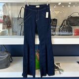 PILCRO FLARED HIGH RISE JEANS DENIM BLUE S | 25