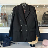 THE KOOPLES DOUBLE BREASTED BLAZERS BLACK 42 | US M
