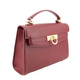 PARISA WANG MADISON MICRO TOP HANDLE CROSSBODYS BURGUNDY
