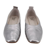 FRANCO SARTO VANA BALLET FLATS SILVER 9 US