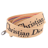 DIOR LADY D-LITE JUTE CROSSBODYS TAN