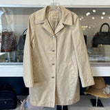 MICHAEL KORS TRENCH COAT OUTERWEAR TAN S