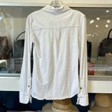 FAHERTY SUNWASHED KNIT LONG SLEEVE SHIRT TOPS WHITE XS