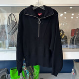 STAUD PULLOVER SWEATERS BLACK L