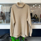 ALICE + OLIVIA CASHMERE SWEATERS TAN L