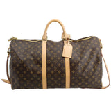 LOUIS VUITTON KEEPALL BANDOULIERE 55 TRAVEL MONOGRAM