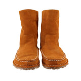 BIRKENSTOCK LAHTI SUEDE SHEARLING BOOTS BROWN 39 EU | 9 US