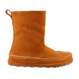 BIRKENSTOCK LAHTI SUEDE SHEARLING BOOTS BROWN 39 EU | 9 US