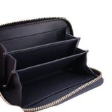 COACH SMALL ZIP AROUND WALLETS BLUE