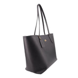 COACH LEATHER CITY TOTES BLACK