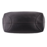COACH LEATHER CITY TOTES BLACK