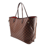LOUIS VUITTON NEVERFULL GM TOTES DAMIER EBENE