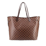 LOUIS VUITTON NEVERFULL GM TOTES DAMIER EBENE