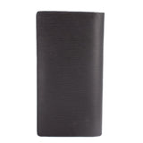 LOUIS VUITTON BRAZZA WALLETS BLACK EPI