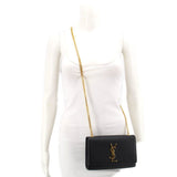 YSL SMALL KATE CHAIN CROSSBODYS BLACK