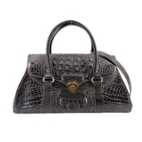 BRAHMIN VINTAGE JESSICA SATCHELS BLACK