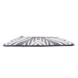 HENRI BENDEL DOUBLE POUCH CLUTCHES BLK/GRN